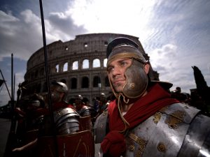 I festeggiamenti per il Natale di Roma.