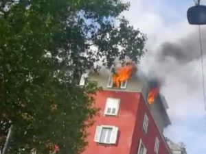 L’incendio