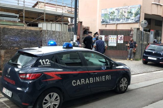 I carabinieri sul luogo dell’incidente (Fonte: carabinieri)