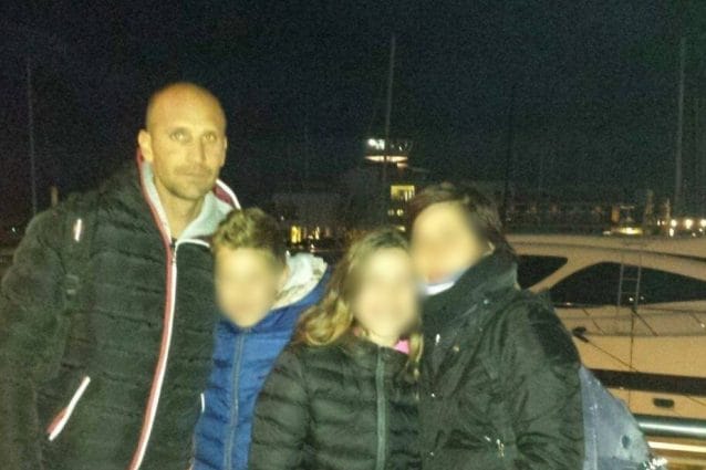 Maurizio Gritti con la sua famiglia (Fonte: Facebook)