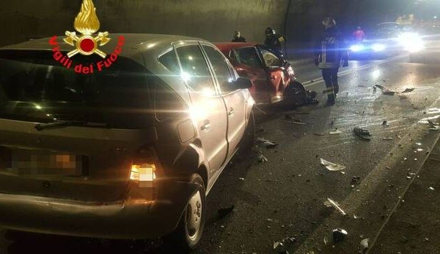 La foto dell’incidente (Fonte: vigili del fuoco)