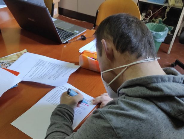Uno dei progetti della cooperativa (foto: Facebook Ventaglio Blu Coop. Sociale)