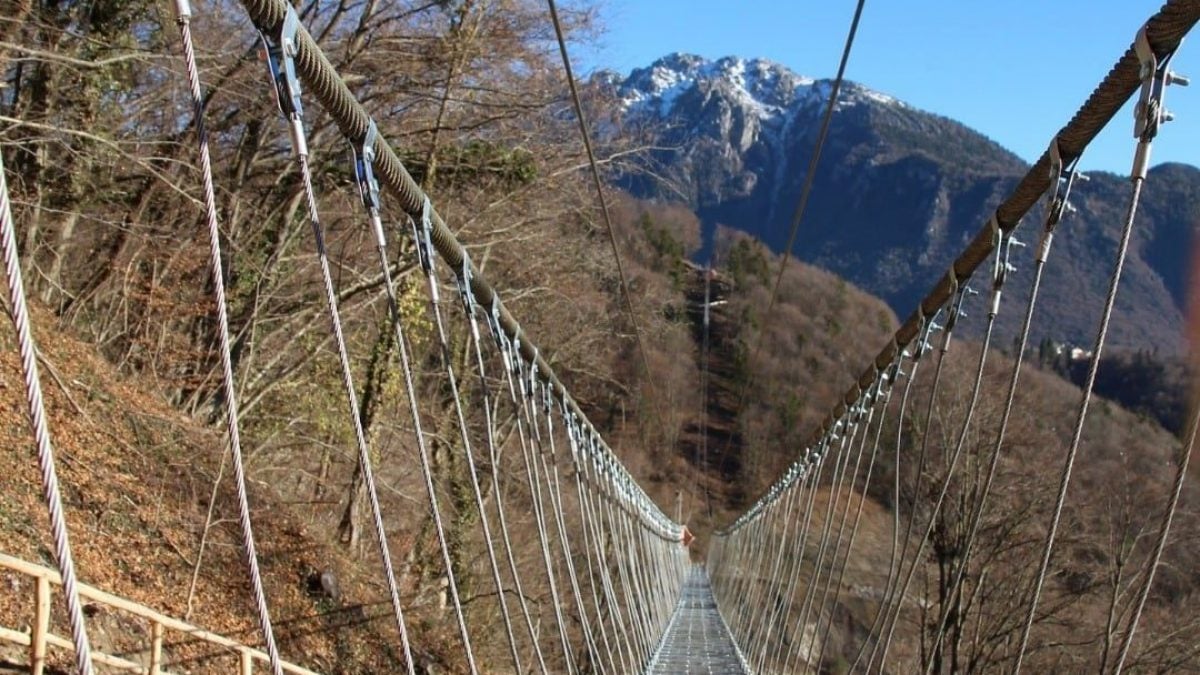 Il ponte (Fonte: Pro Loco Serina/Facebook)