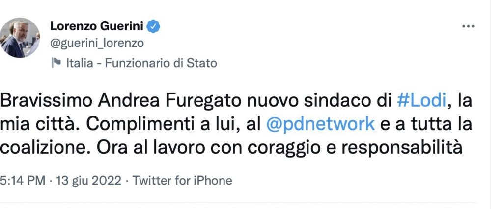 Andrea Furegato (Pd) eletto sindaco a Lodi a Fanpage.it 