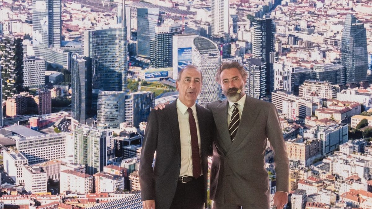 Il sindaco Beppe Sala e l’immobiliarista di Coima Manfredi Catella (indagati nell’ultima inchiesta sull’urbanistica della Procura di Milano)