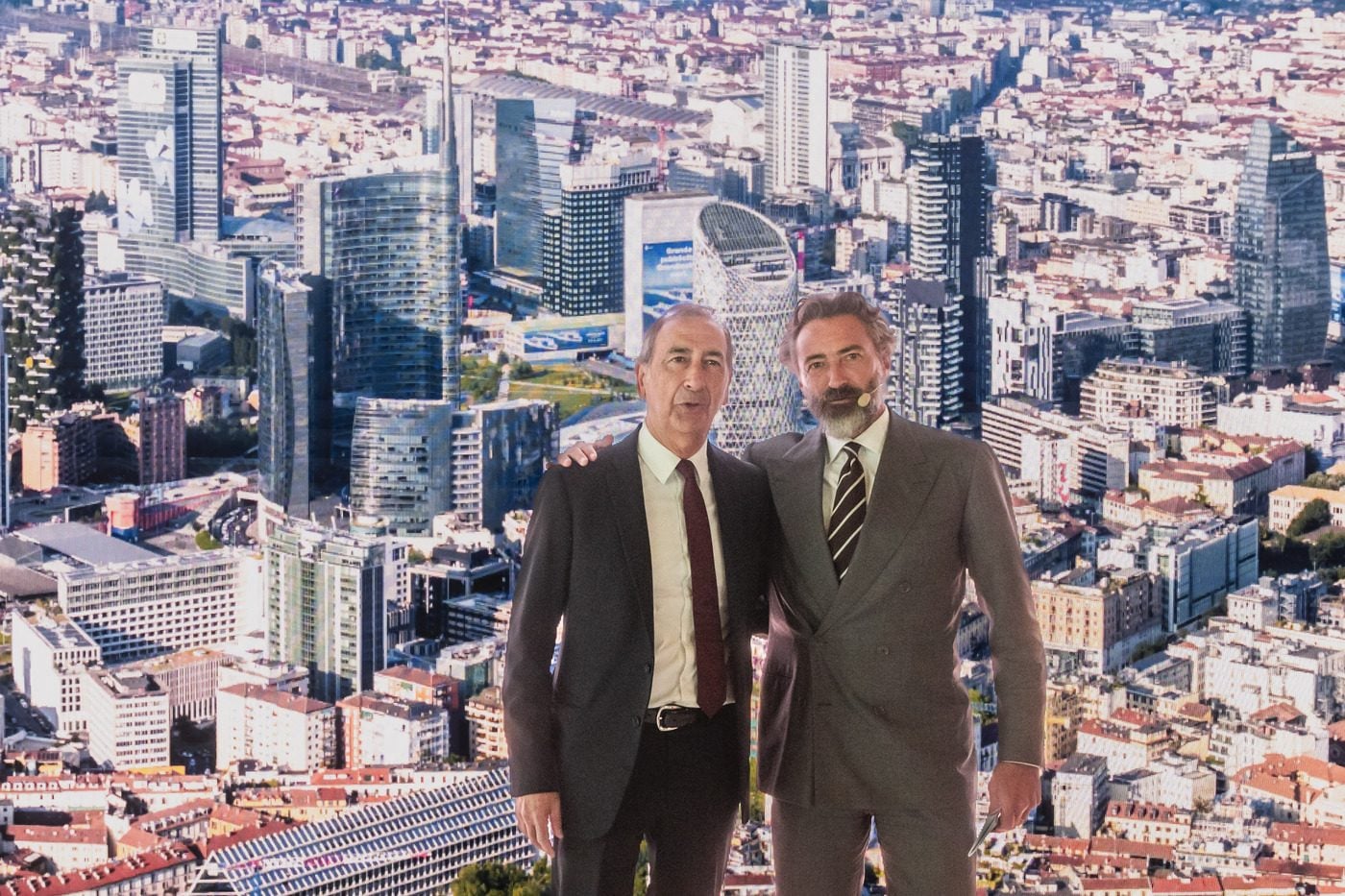 Beppe Sala e Manfredi Catella