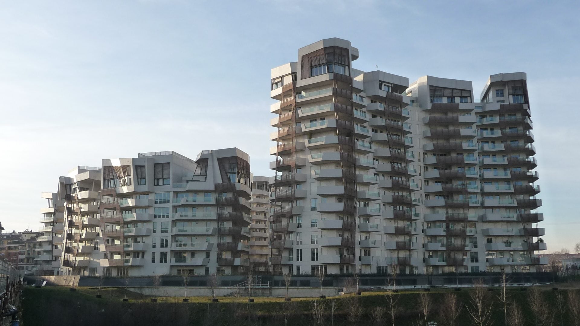 Le residenze Libeskind a City Life (Milano).