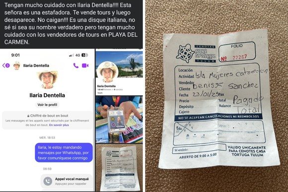 La denuncia di truffa su Facebook