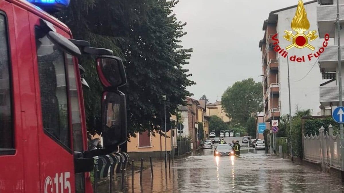 Allagamento a Pavia