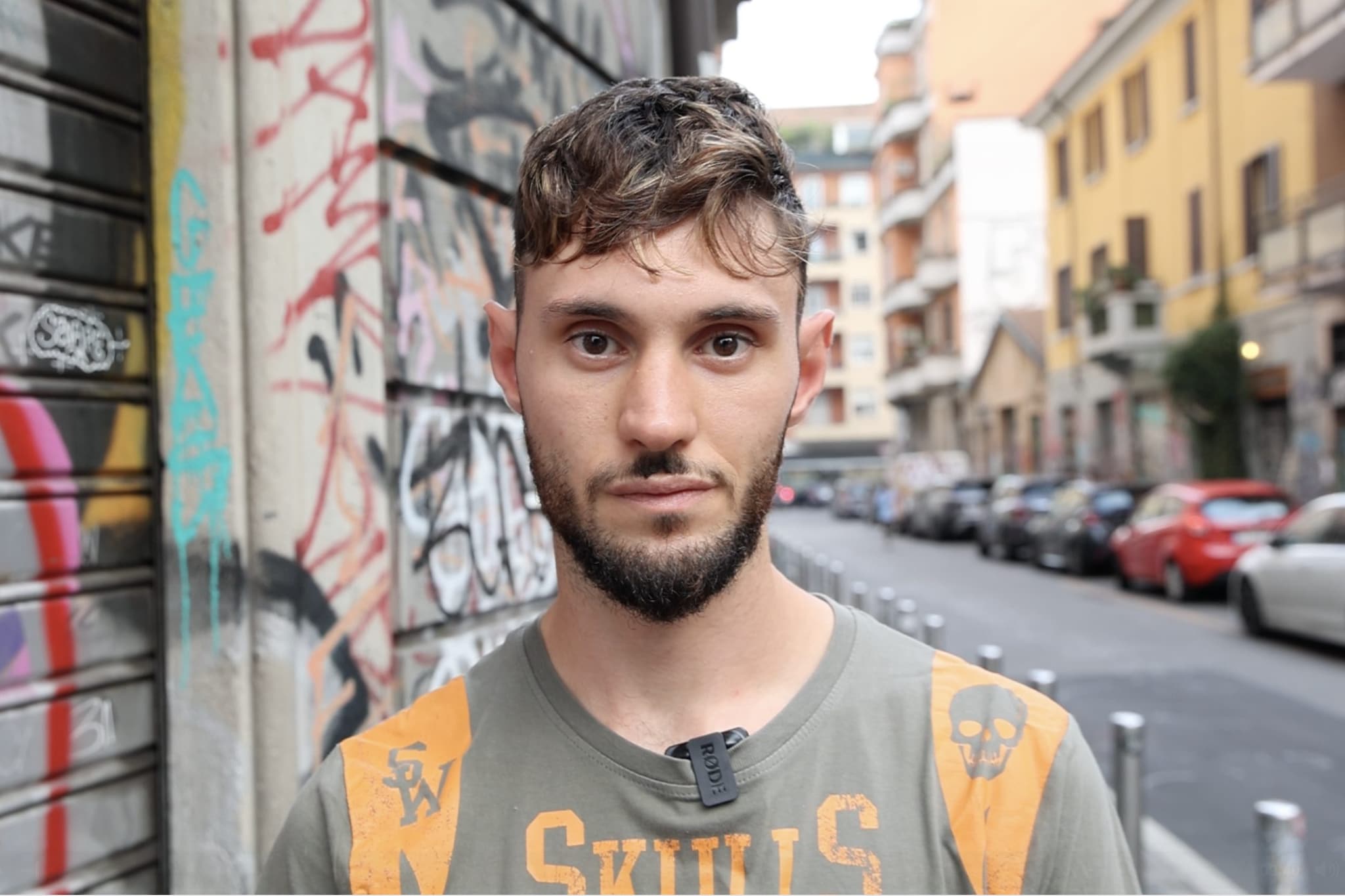 Francesco, amico d’infanzia e vicino di casa di Matteo Barone
