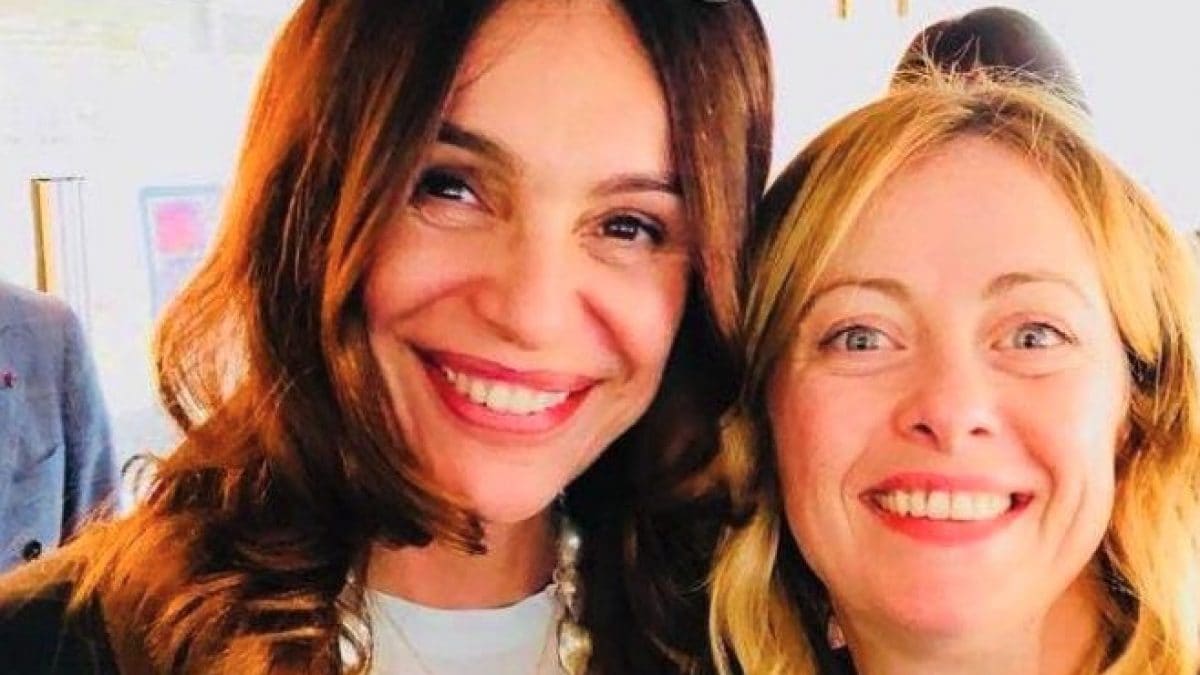 Barbara Mazzali e Giorgia Meloni
