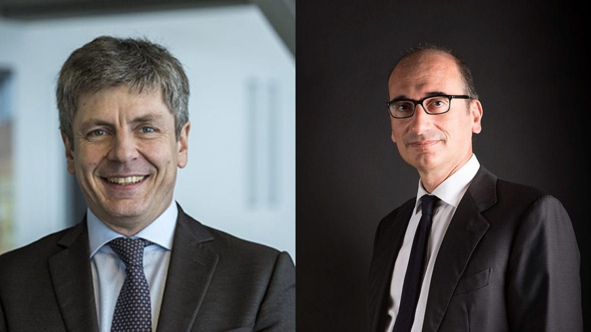 A sinistra Emiliano Cacioppo, direttore marketing e sviluppo commerciale nonché consigliere delegato di Cooperativa Muratori e Braccianti di Carpi (Cmb), a destra il progettista Mauro Eugenio Giuliani
