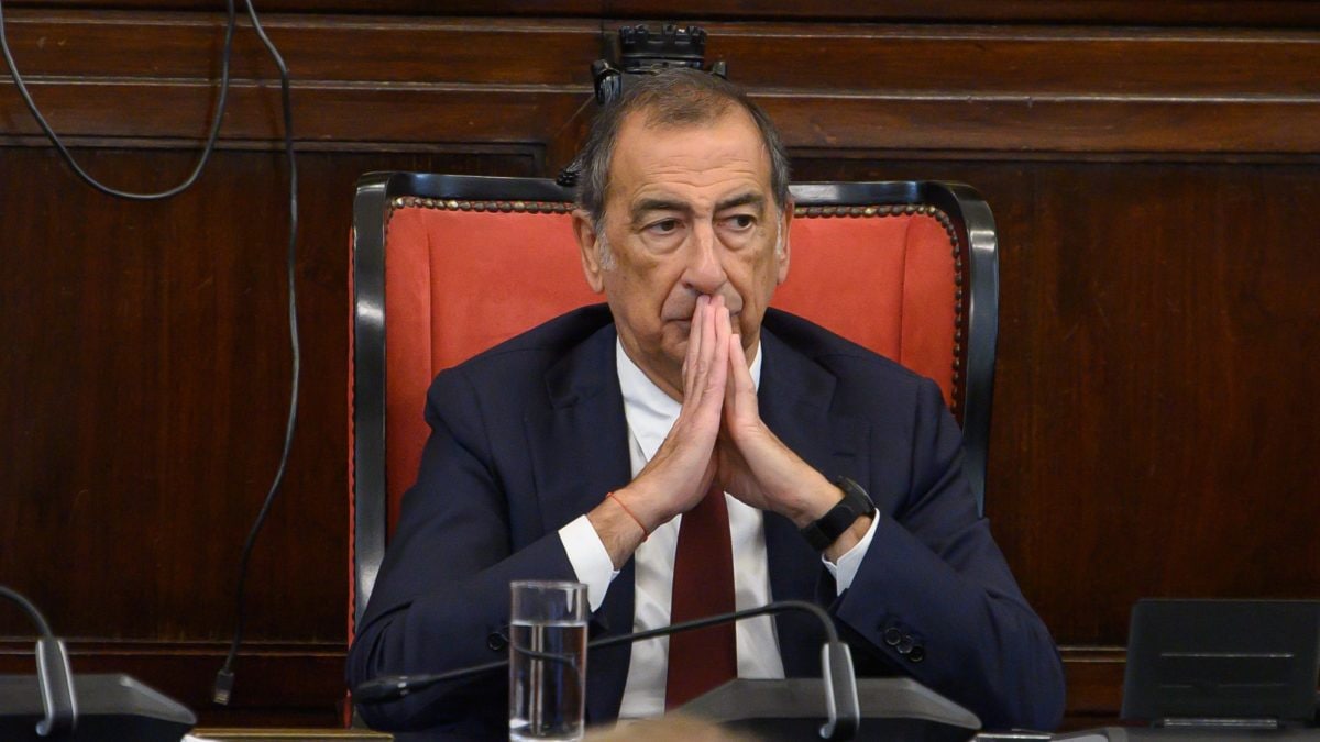 Il sindaco Beppe Sala alla seduta del Consiglio comunale del 25 settembre (foto da LaPresse)