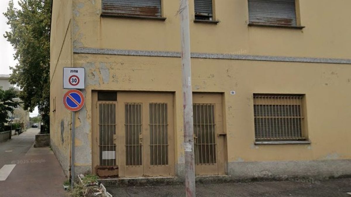 Il civico 50 di via Roma (San Giuliano Milanese) dove viveva Celestina Vacchini