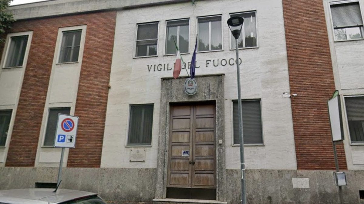 La sede del Comando provinciale dei Vigili del Fuoco di Pavia