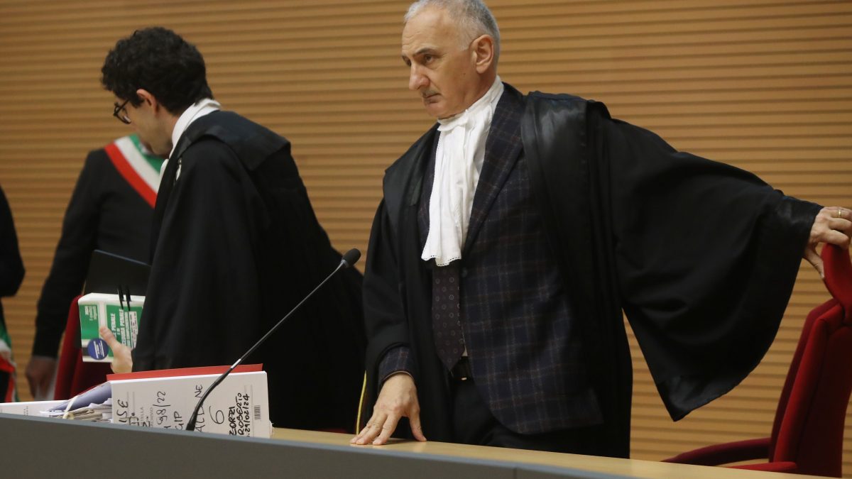 Roberto Spanò, presidente della Corte d’Assise di Brescia (foto da LaPresse)