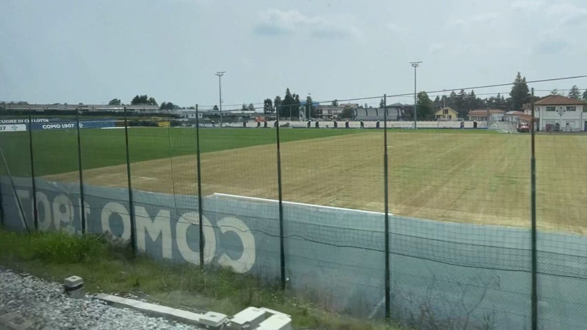 Il centro sportivo Como 1907 di Mozzate