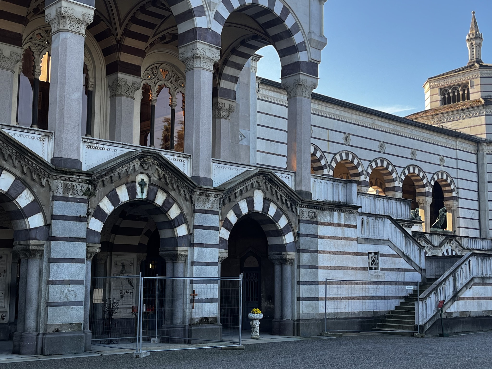 Il Cimitero Monumentale di Milano. Credits: Giulia Ghirardi (Fanpage.it)