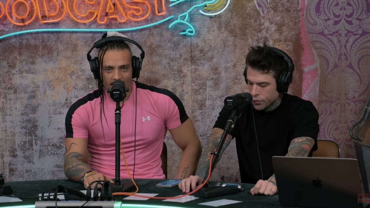 Un frame del video pubblicato su Pulp Podcast (Fonte: Pulp Podcast)