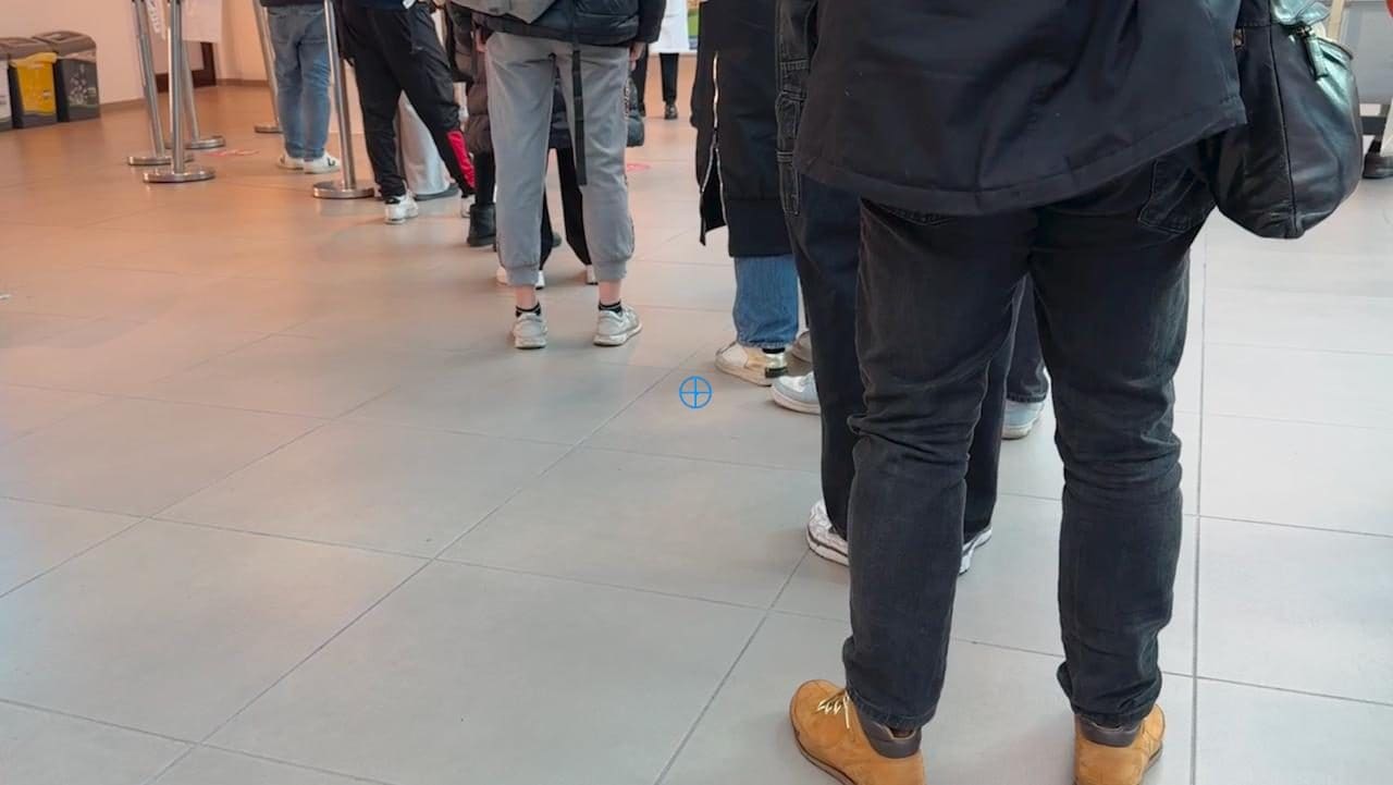 La coda all’ospedale Policlinico di Milano