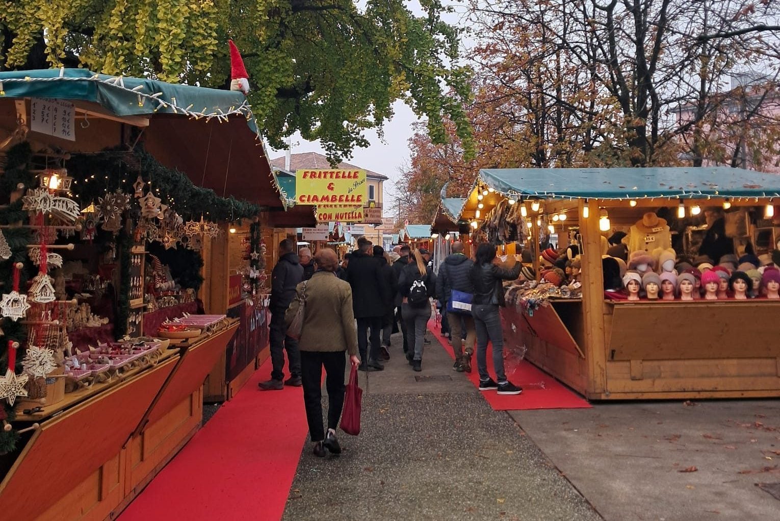 Il Villaggio di Natale di Bergamo (foto da Facebook)