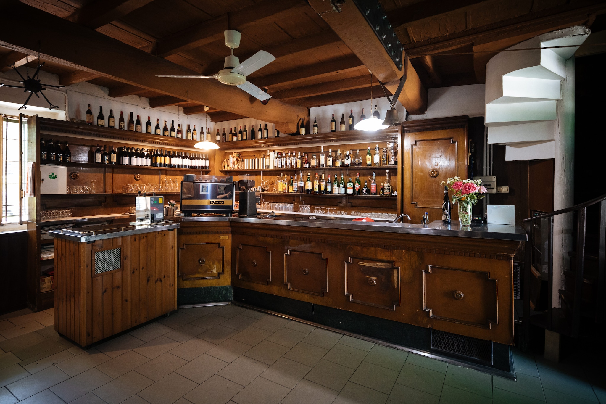 L’interno del Casottel