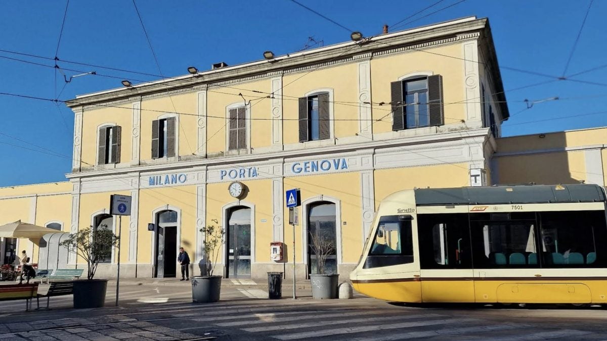 Stazione Milano Porta Genova (foto Google Maps)