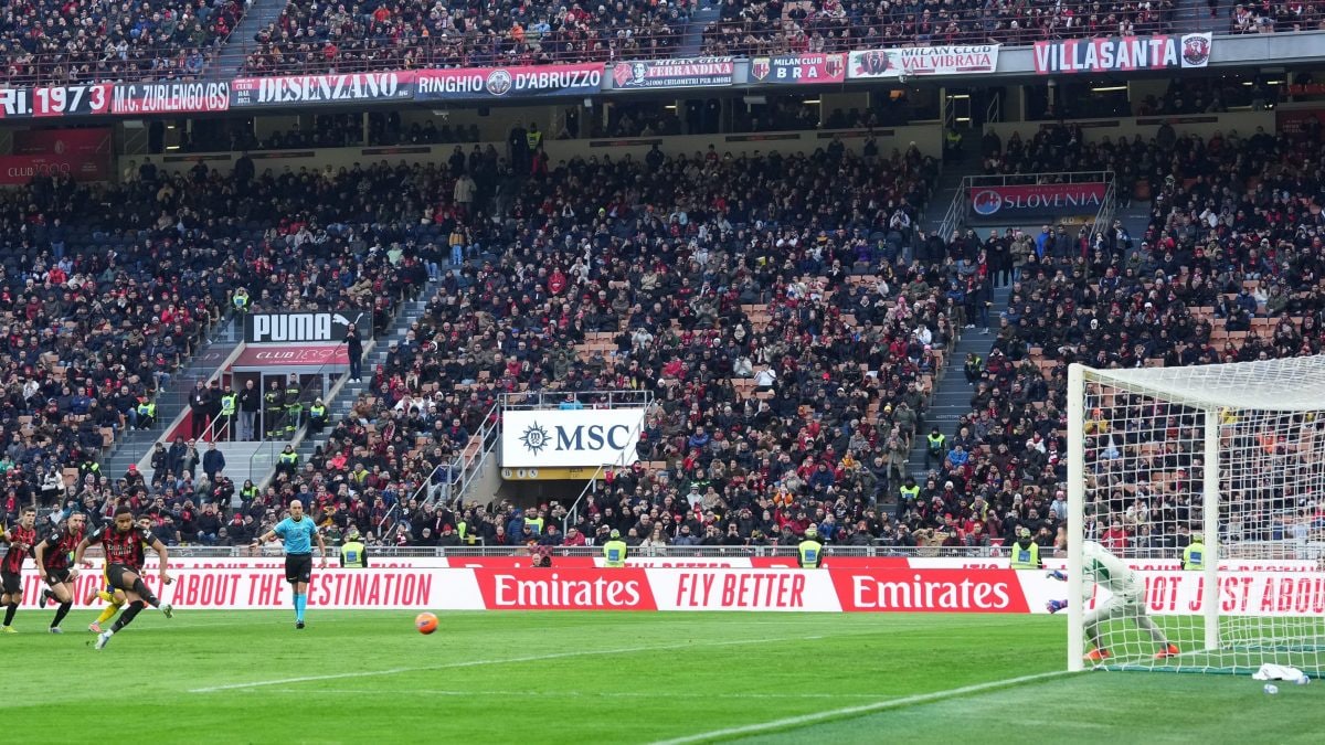 Milan–Hellas Verona (foto da LaPresse)