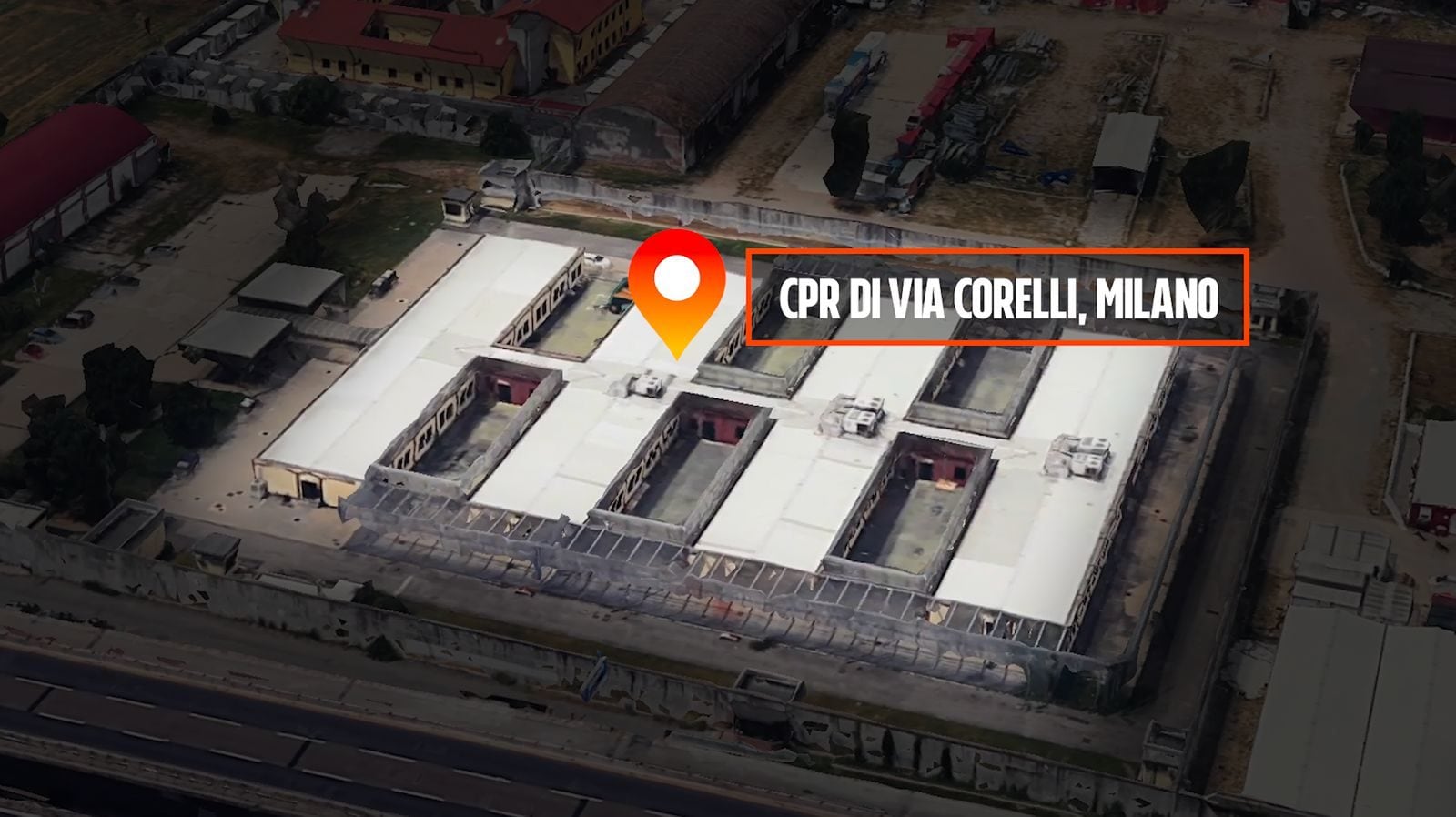 Il Cpr di via Corelli a Milano