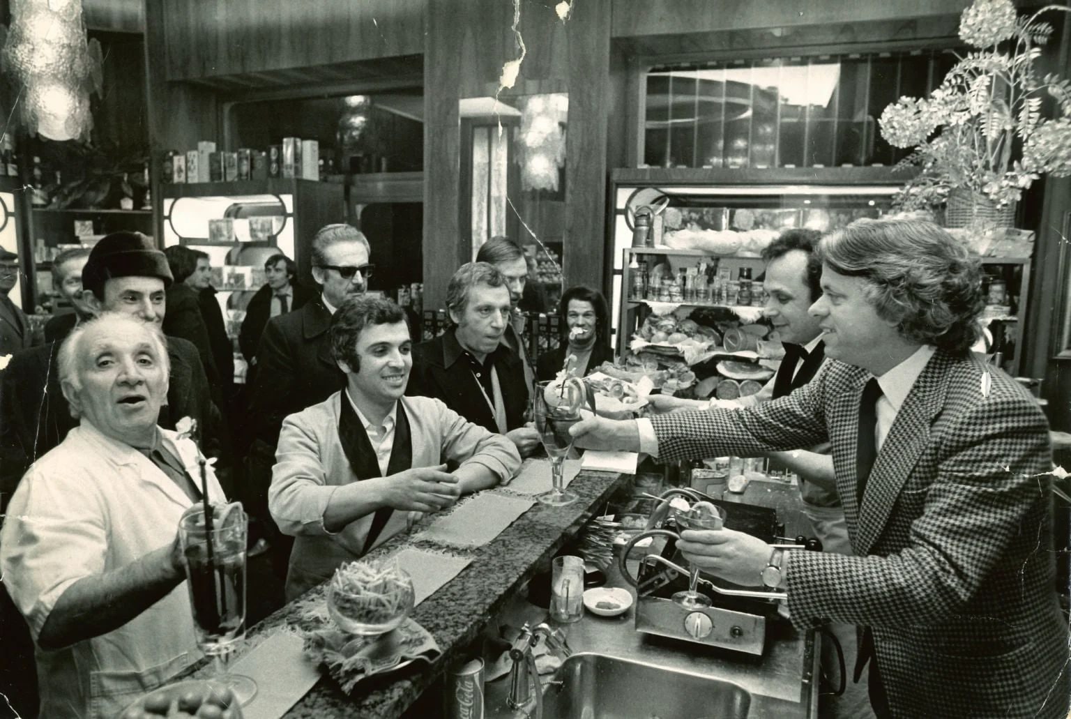 Una foto d’epoca di Gattullo