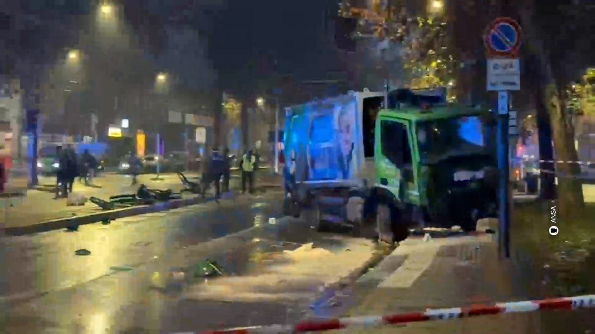 L’incidente in corso Sempione