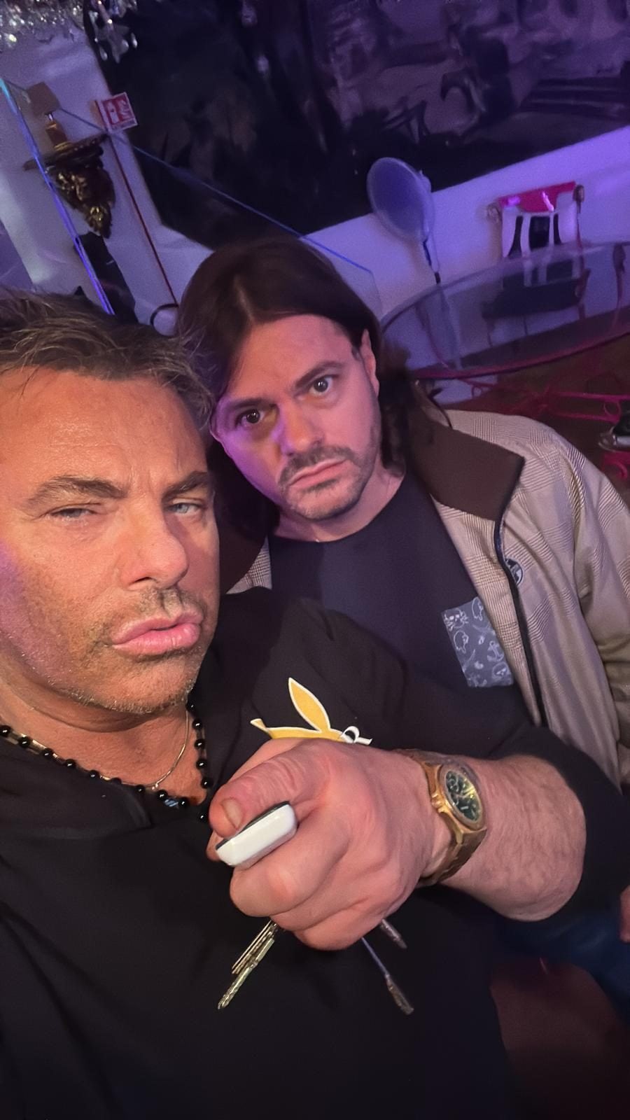 Con Filippo "Champagne" Romeo