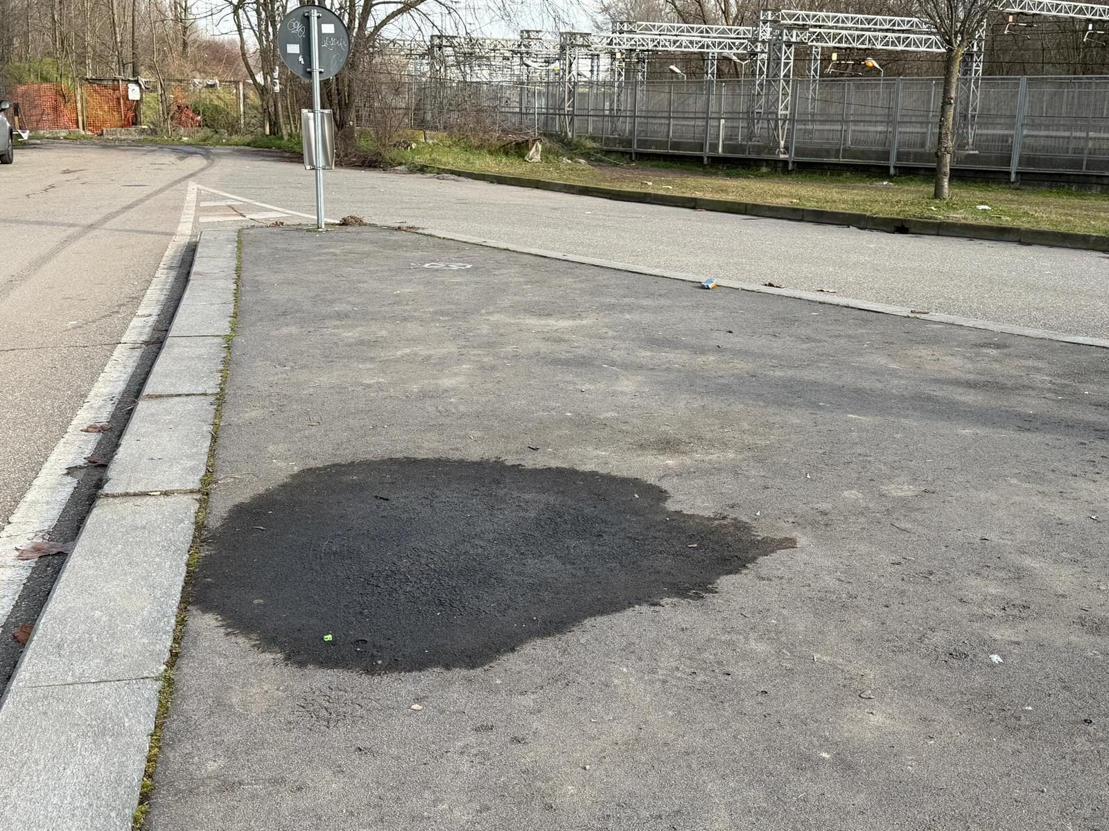 Il luogo della sparatoria