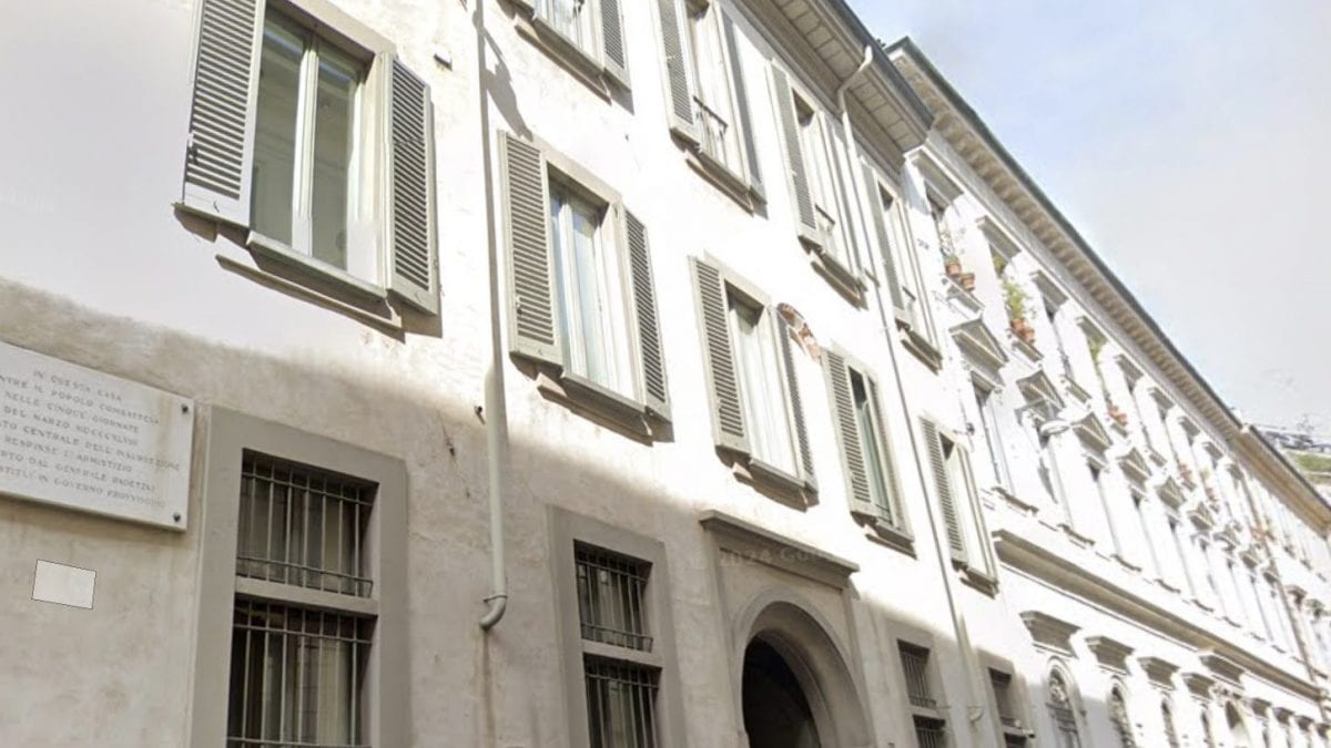 Palazzo Taverna in via Bigli a Milano (foto GoogleMaps)