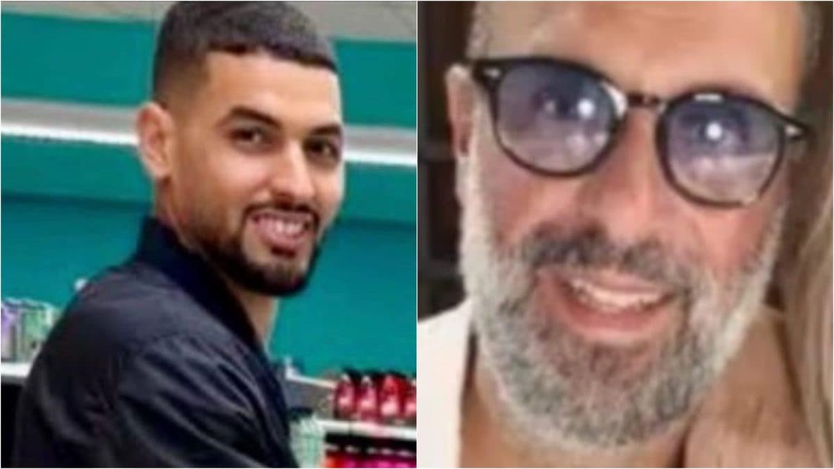 Da sinistra: Abderrahim Mansouri, 28 anni, e Carmelo Cinturrino, 41 anni