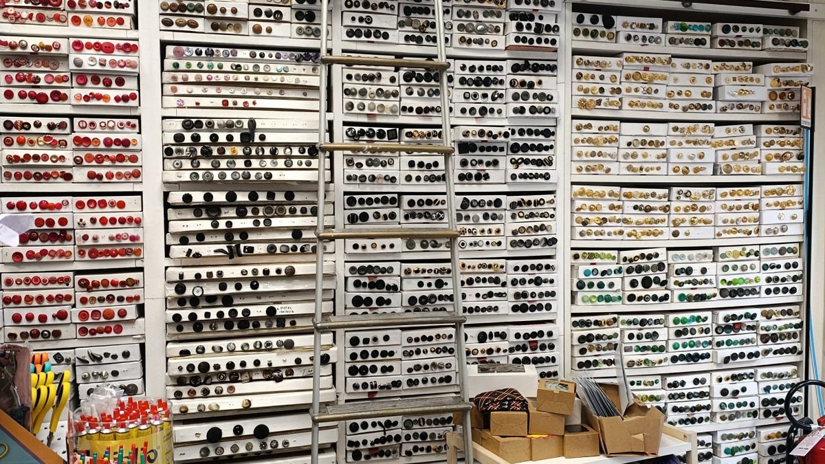 La storica merceria Grassi a Milano