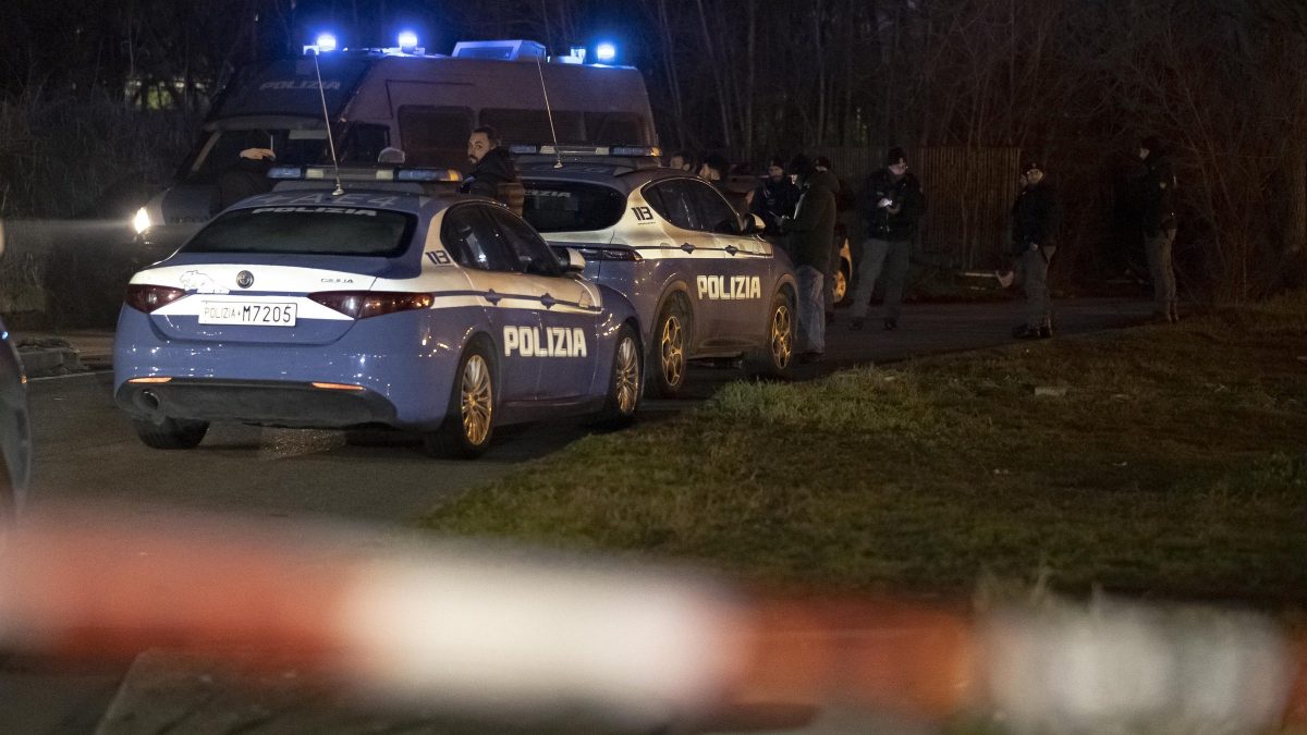 La sera della sparatoria in cui ha perso la vita Abderrahim Mansouri | Foto LaPresse