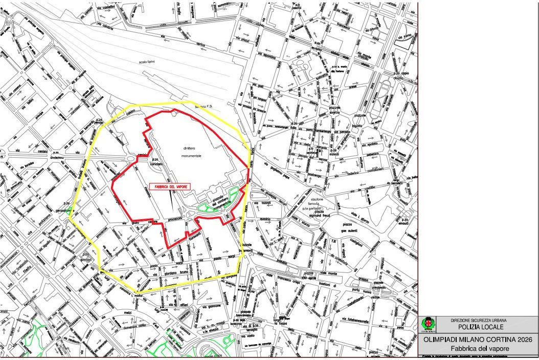 Le chiusure di giovedì 5 febbraio per l’evento alla Fabbrica del Vapore