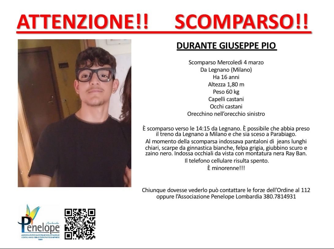 L’appello social di Penelope Lombardia