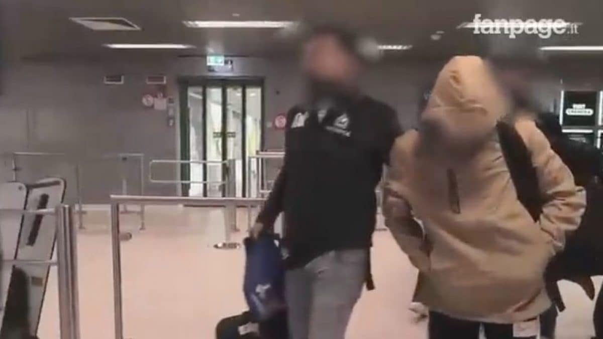 Arrivo in Italia di Emanuele Gregorini ’Dollarino’