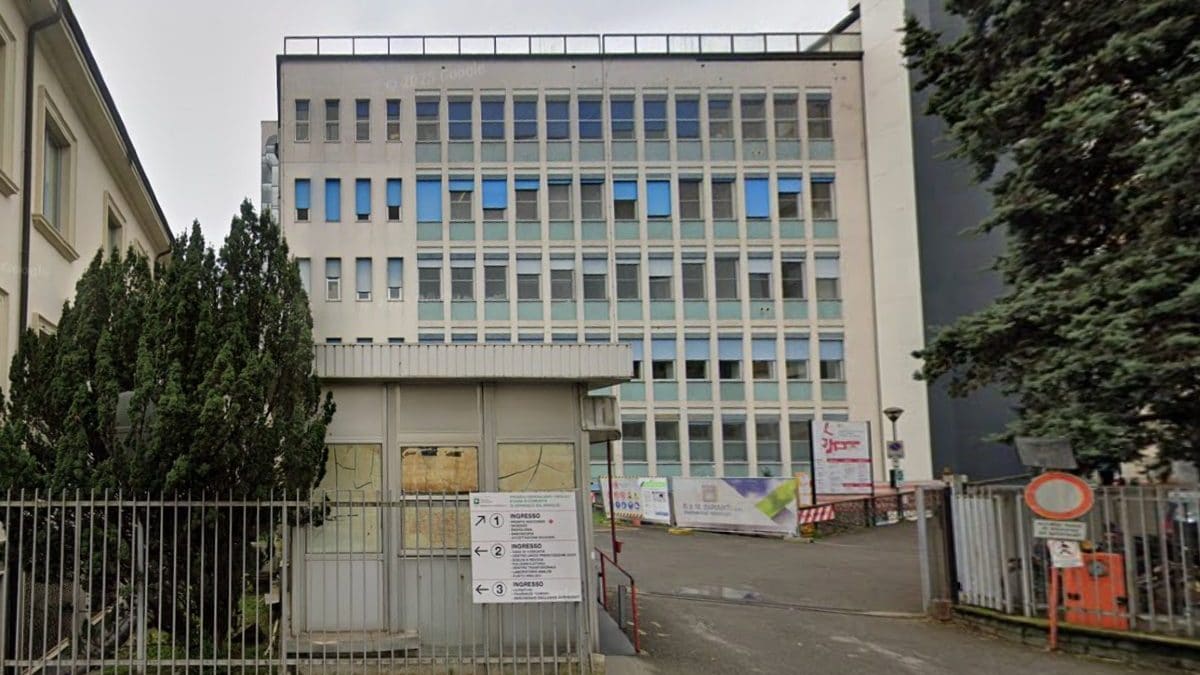 L’ospedale di Cernusco sul Naviglio dove è avvenuta l’aggressione