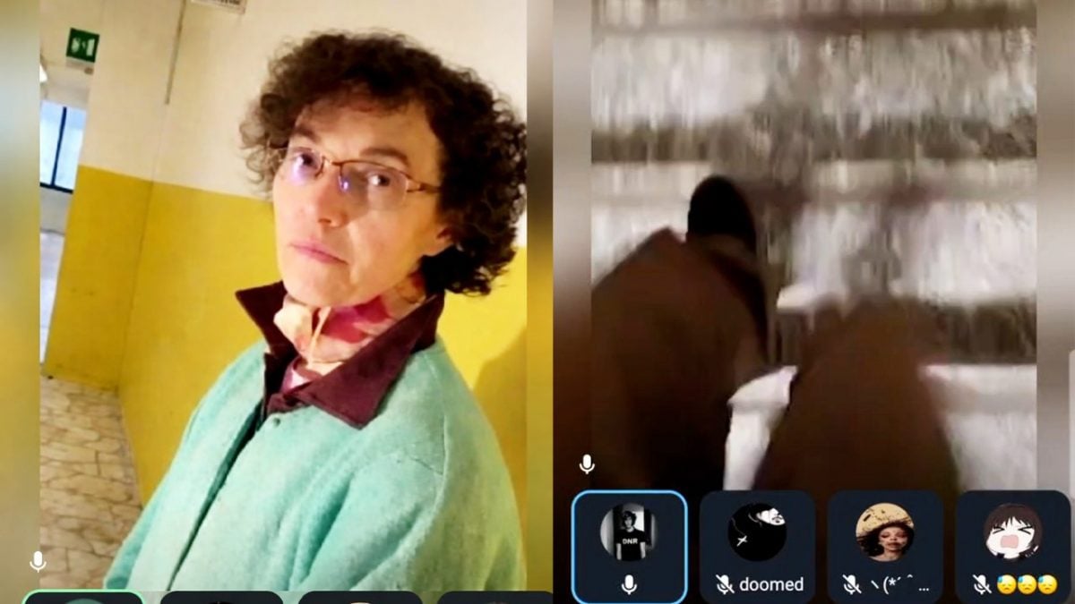 La professoressa Chiara Mocchi poco prima dell’aggressione a scuola a Trescore Balneraio e la fuga del 13enne