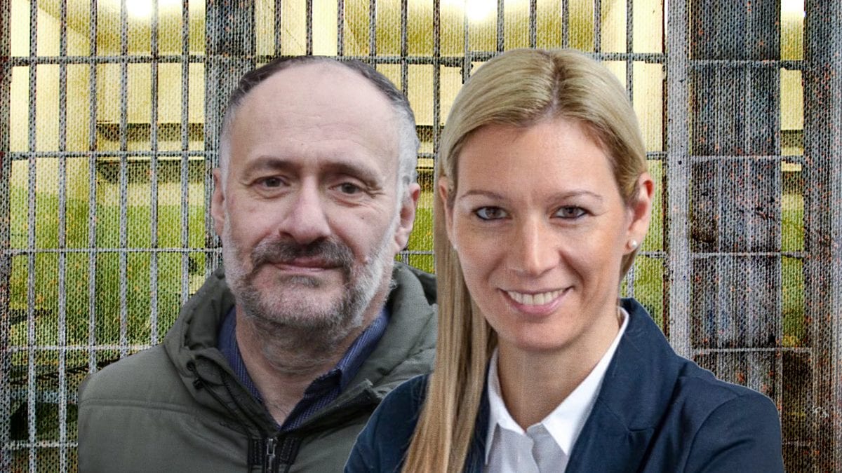 A sinistra Luca Paladini, Consigliere di Regione Lombardia (Patto Civico), a destra Alessia Villa, Consigliera di Regione Lombardia (Fratelli d’Italia)