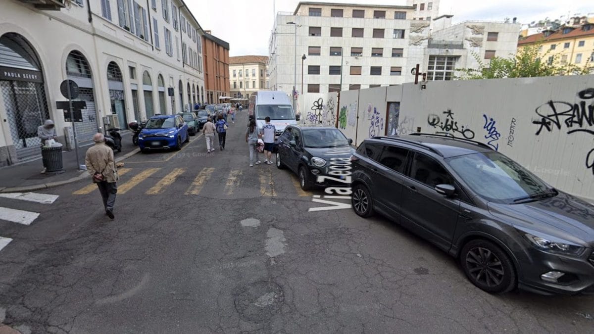 Via Zecca Vecchia, Milano (foto Google Maps)