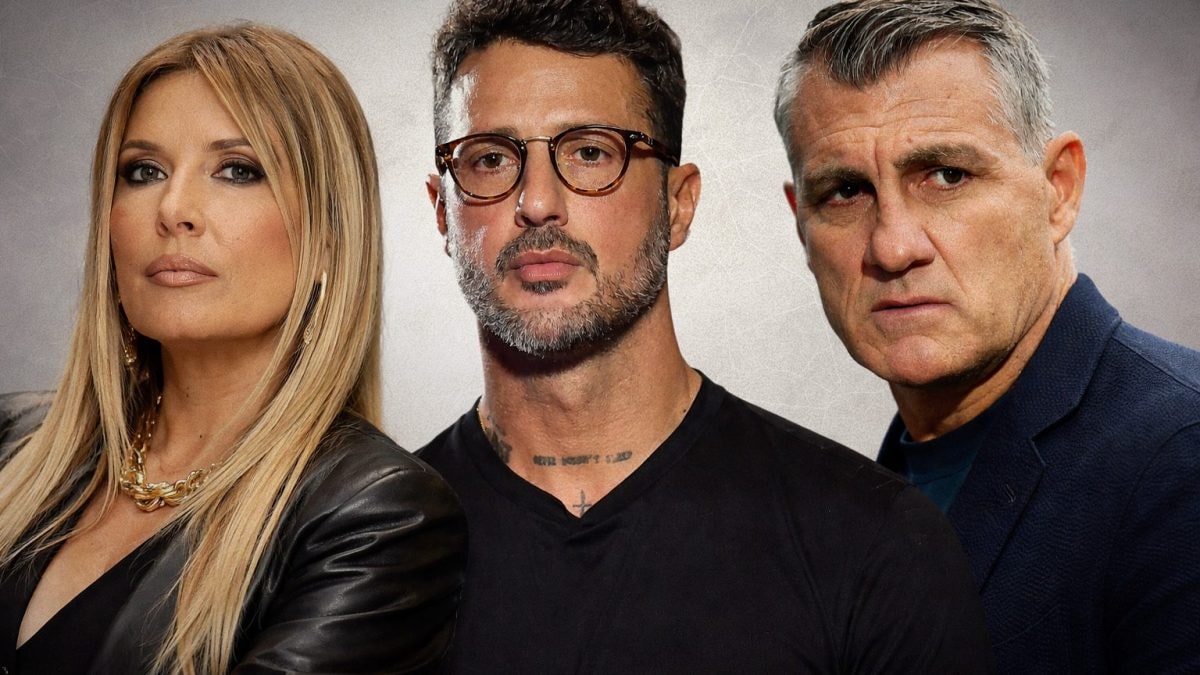 Selvaggia Lucarelli, Fabrizio Corona e Christian "Bobo" Vieri