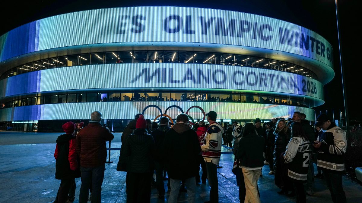 L’Arena Santa Giulia (foto da LaPresse)