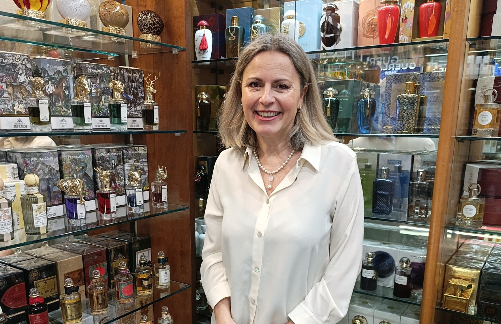 La proprietaria Laura
