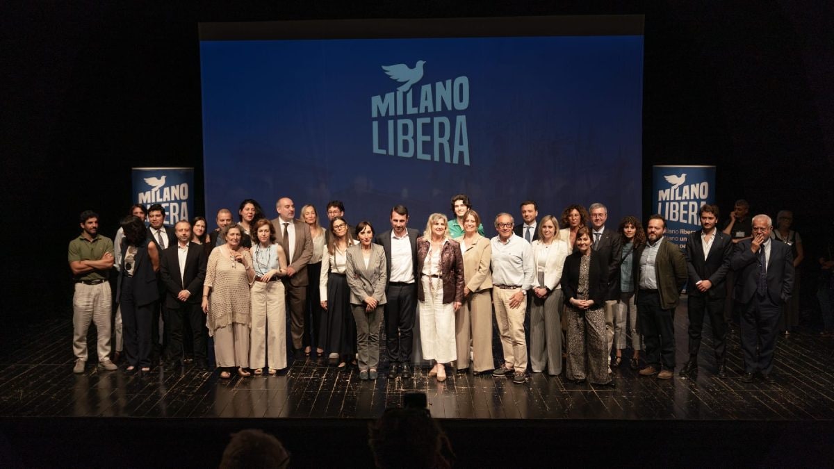 La presentazione della lista Milano Libera
