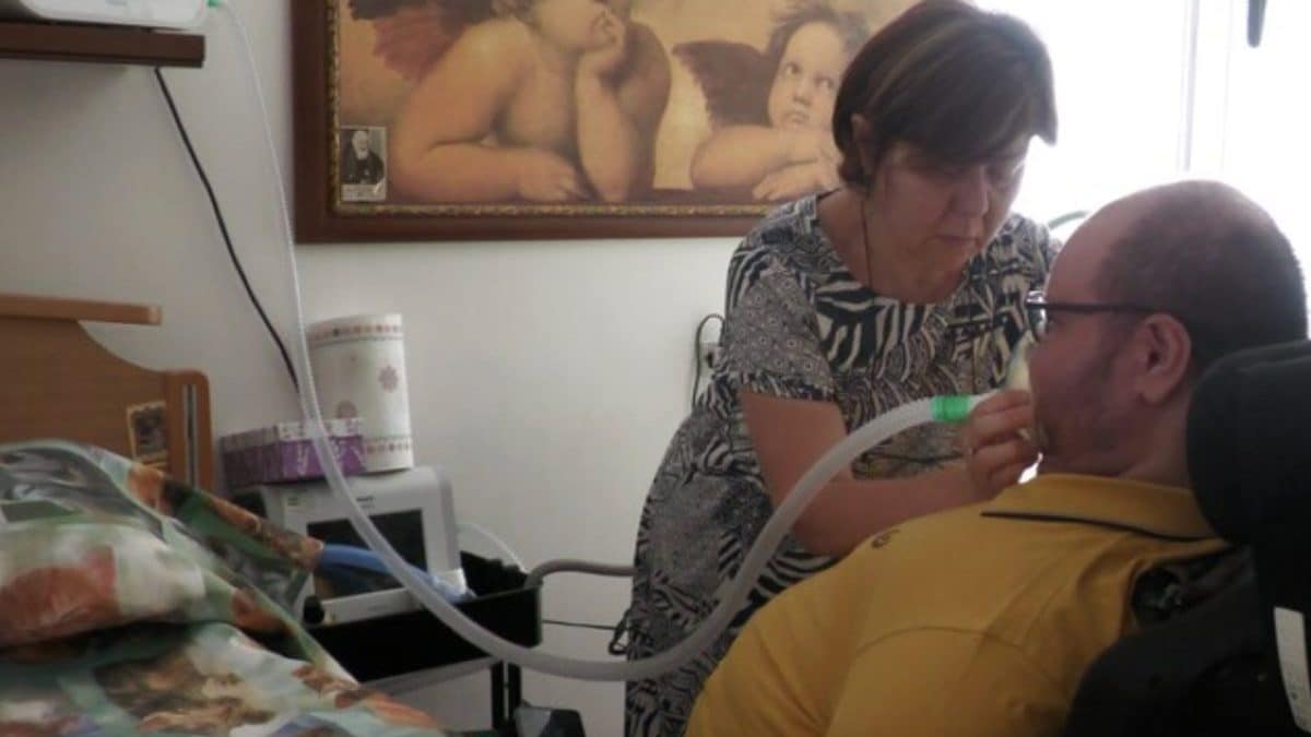 Gabriele Vailati e la sua mamma, Lucia Mauro