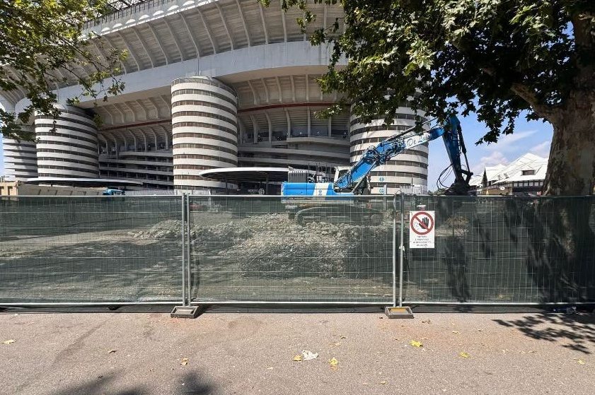 Demolita la biglietteria sud di San Siro e chiuso il Parco dei Capitani, Giungi: "Il Comune non ne sapeva nulla"